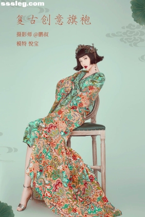[YITUYU艺图语]2022.02.08 复古创意旗袍 悦宝[21P424M]