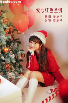 [YITUYU艺图语]2022.11.29 爱心红色圣诞 蓝胖子[32P237M]