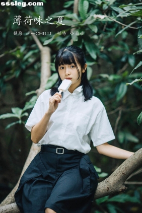[YITUYU艺图语]2022.02.23 薄荷味之夏 小菊菊菊菊菊子_jiu[24P141M]