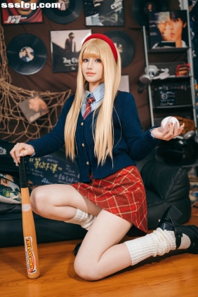 鹿八岁 棒球少女[23P704M]