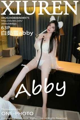 [XIUREN秀人网]2024.08.06 No.8975 白茹雪abby