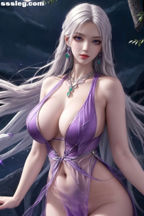 [AI绘画] 小医仙 紫色韵味[32P361M]