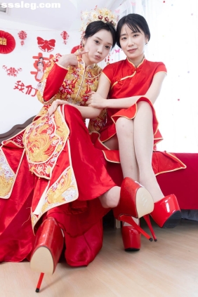 物恋传媒 No.2832 菜菜&橙子 秀禾服[184P+1V6.06G]